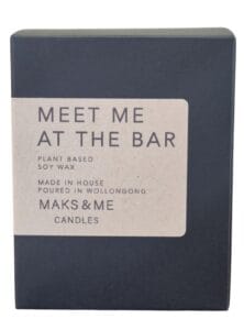 Maks & Me Candles – MEET ME AT THE BAR