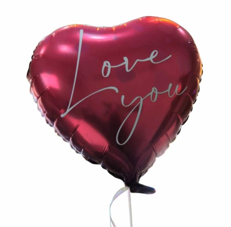 Love You - Helium balloon