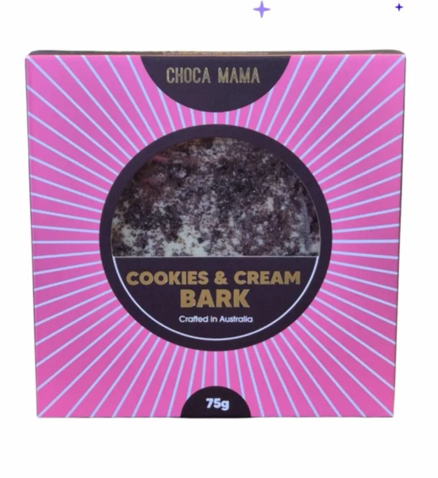 Choca Mama - Cookies Cream Bark