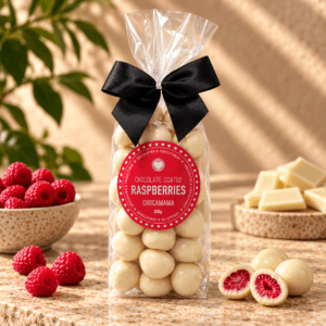 Chocamama – Chocolate Coated Raspberries