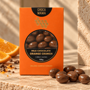 Chocamama – Milk Chocolate Orange Crunch