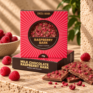 Chocamama – Raspberry Bark