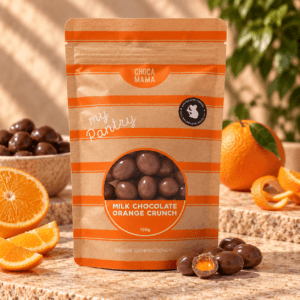 Chocamama – Milk Chocolate Orange Crunch