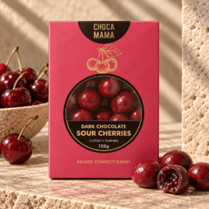 Chocamama – Dark Chocolate Sour Cherries